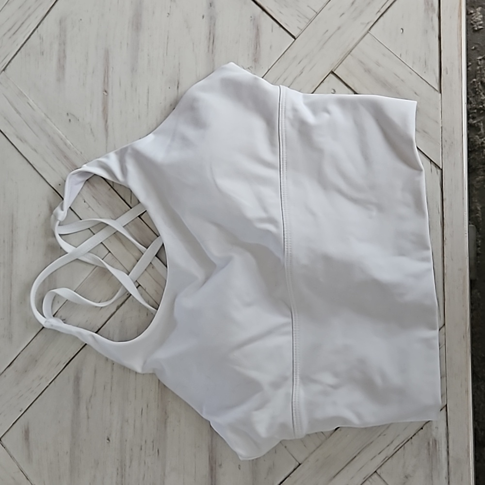 White NVGTN Matrix bra